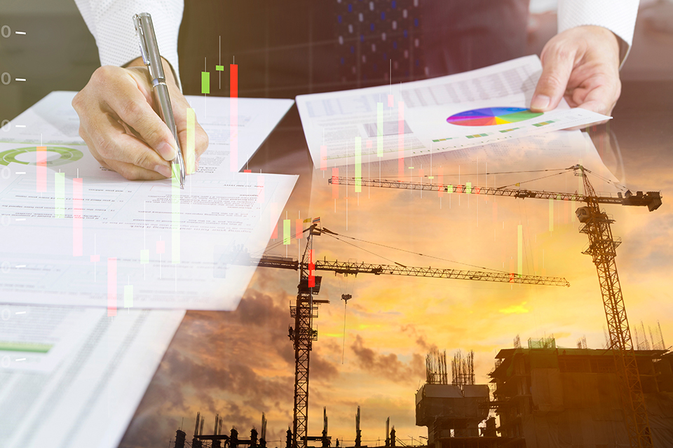 Preparing for the execution of an infrastructure or construction contract